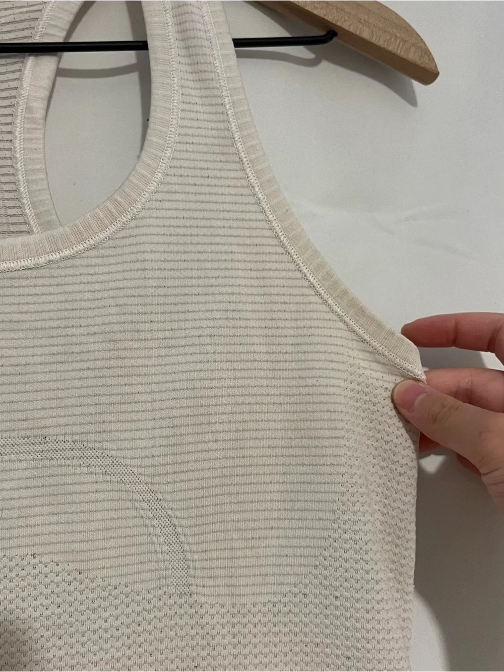 Lululemon White Swiftly Tech Tank Top